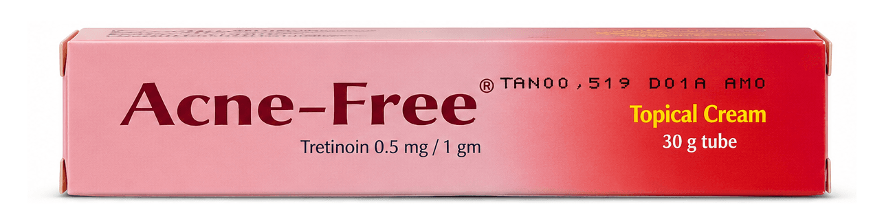 ACNE-FREE TRETINOIN CREAM 0.05% 30G