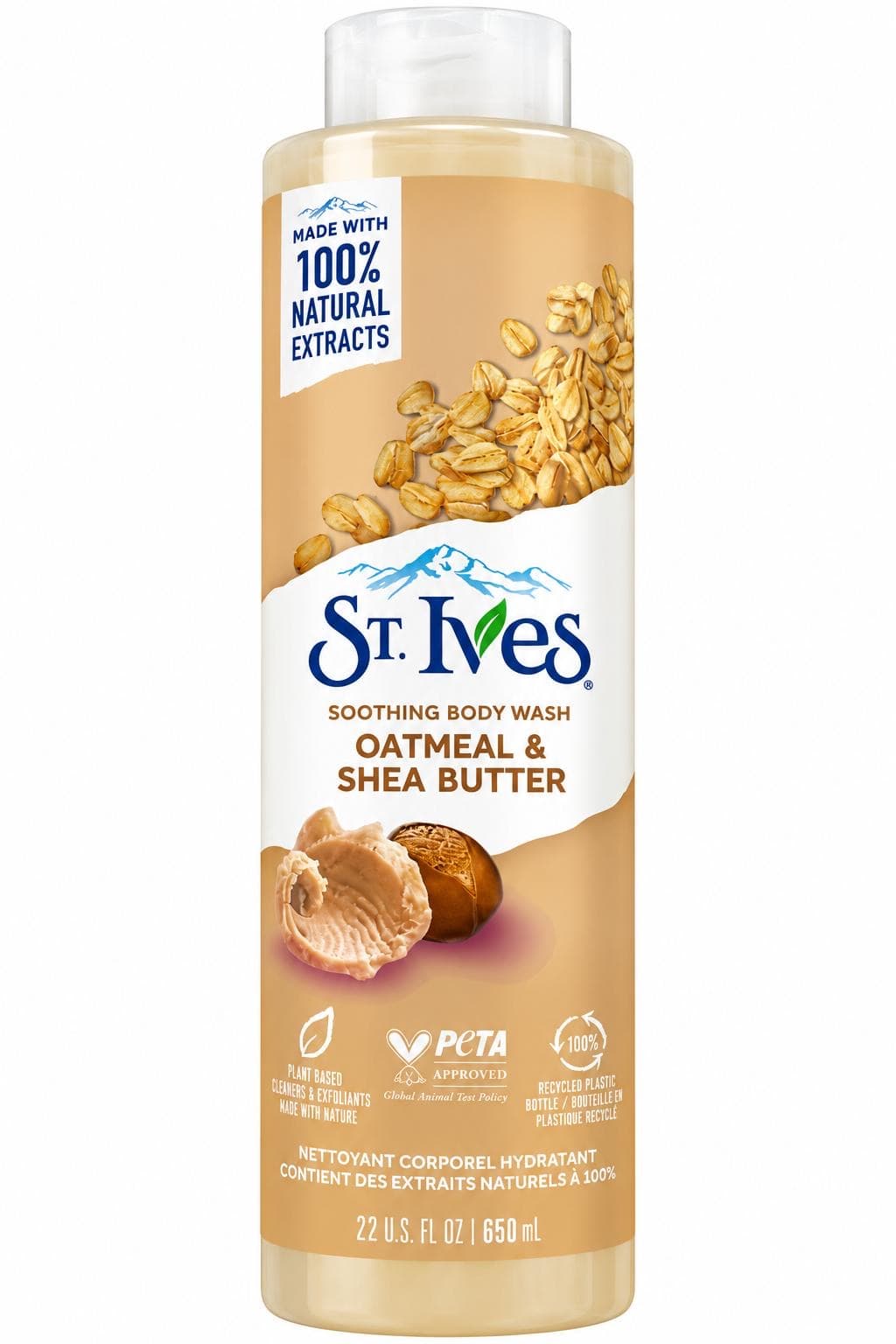 St. Ives Soothing Oatmeal & Shea Butter Body Wash – 650ml