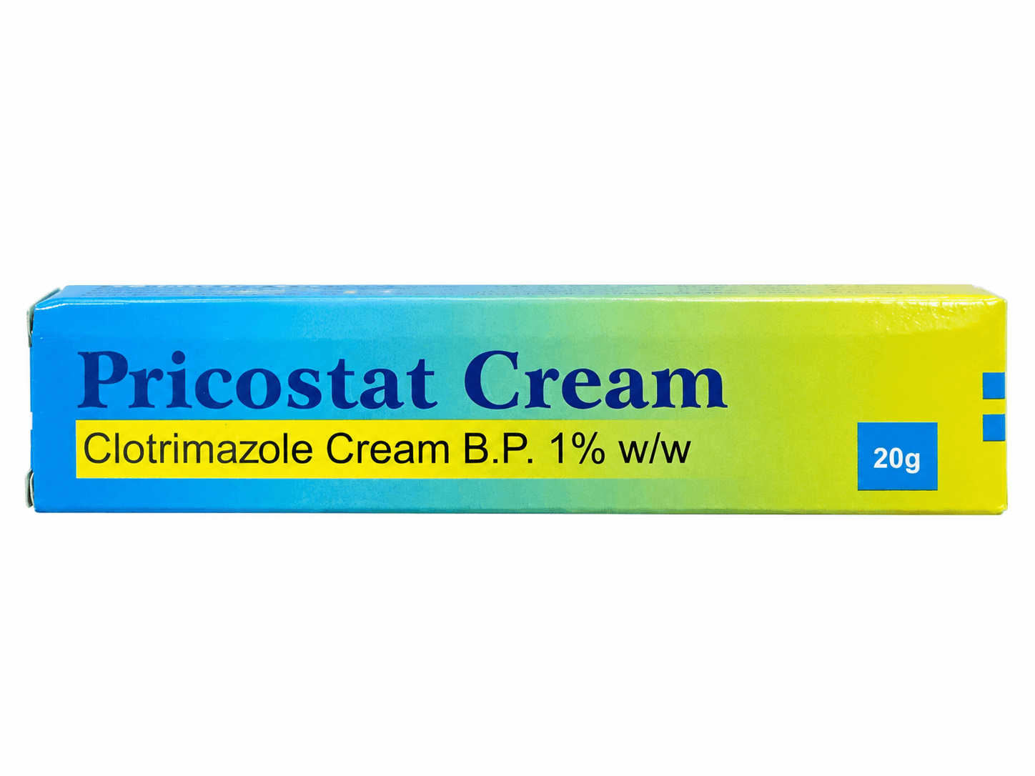 PRICOSTAT CREAM 20G (CLOTRIMAZOLE 1% W/W)