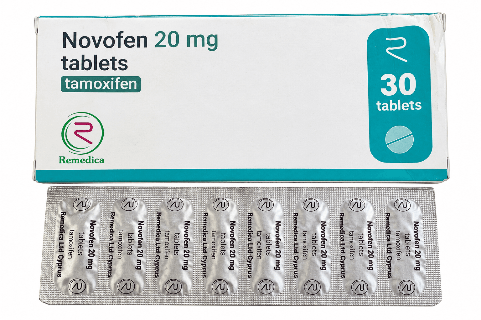 NOVOFEN 20 MG TABLETS TAMOXIFEN.