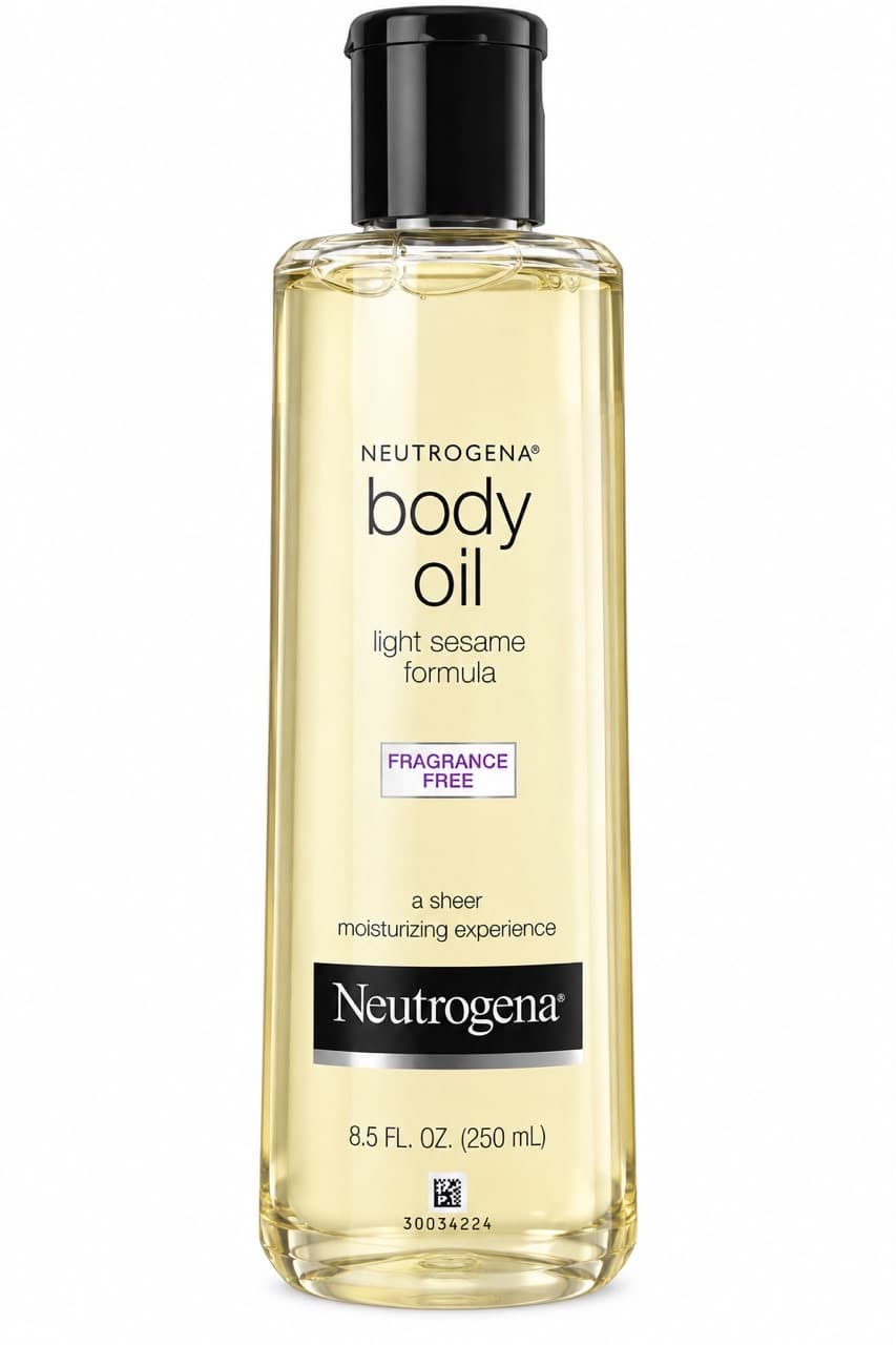 Neutrogena Body Oil Light Sesame Formula Fragrance Free – 250ml
