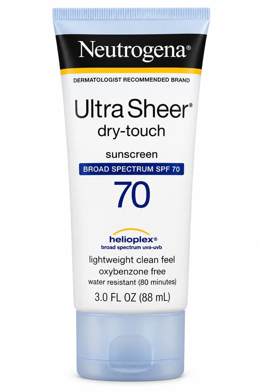 Neutrogena Ultra Sheer Dry-Touch Sunscreen SPF 70 – 88ml (3 fl oz)