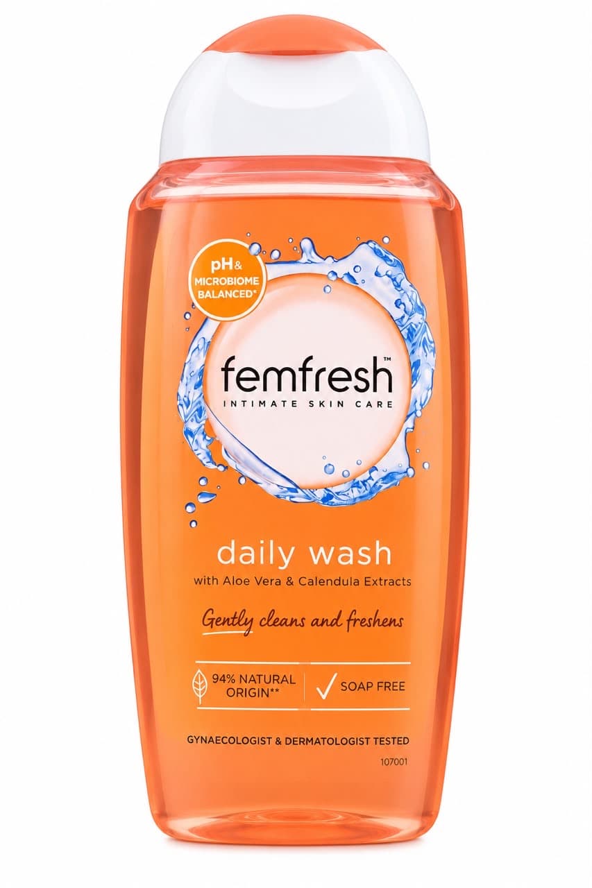 Femfresh Daily Intimate Wash with Aloe Vera & Calendula Extracts