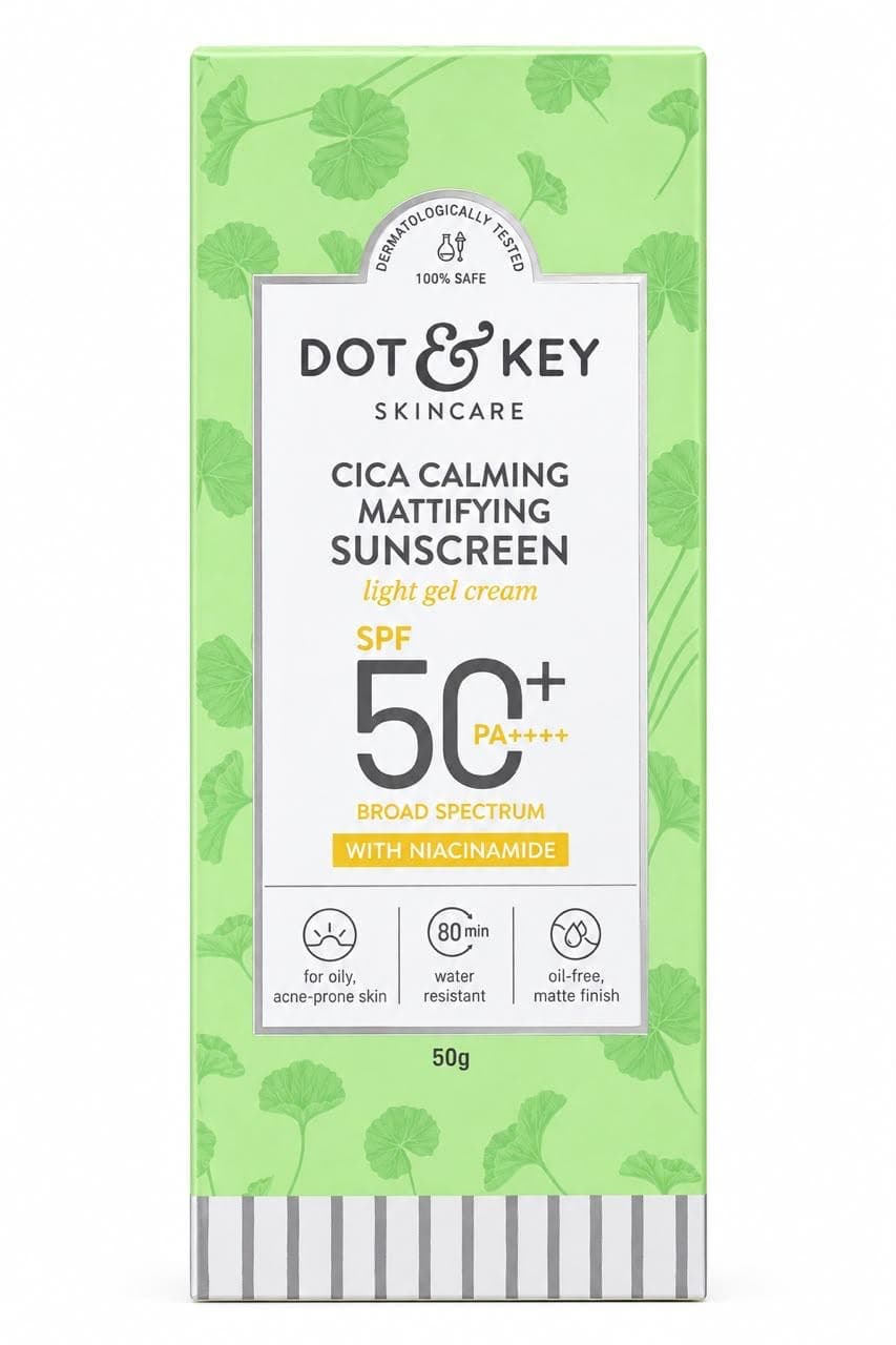 Dot & Key Cica Calming Mattifying Sunscreen SPF50+ PA++++ – 50g