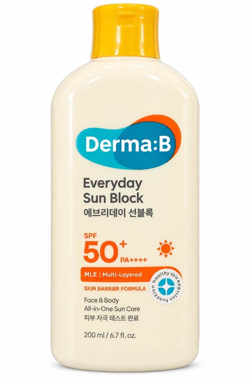 Derma:B Everyday Sun Block SPF 50+ PA++++ – 200ml