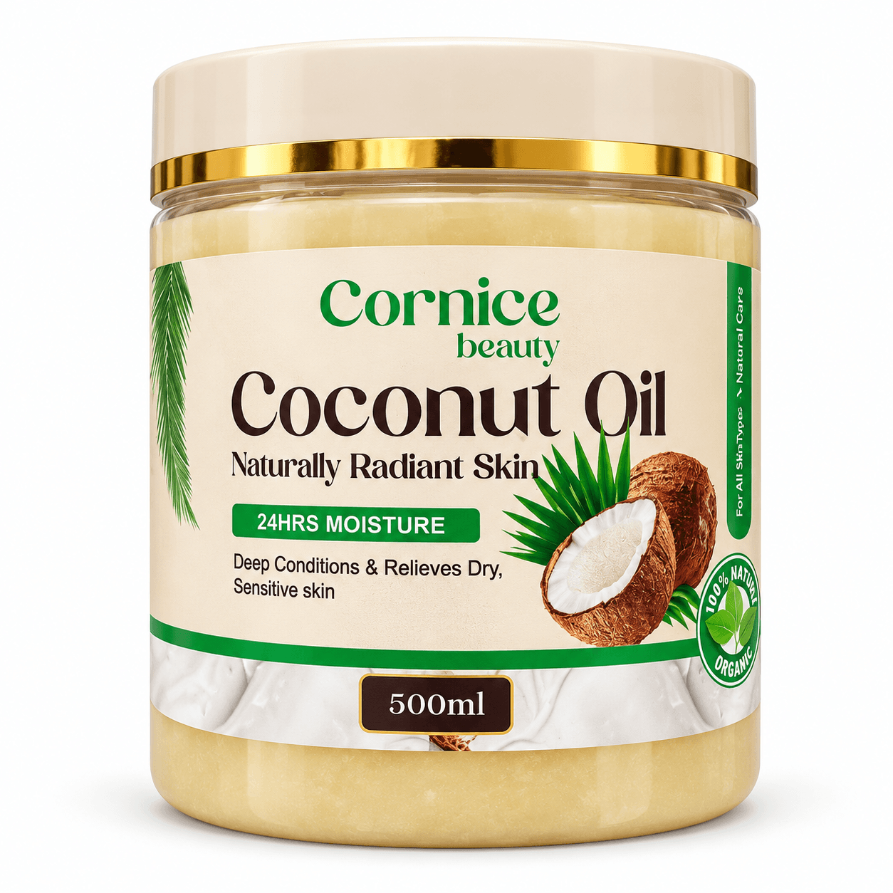 Cornice Beauty Coconut Oil – 500 ml