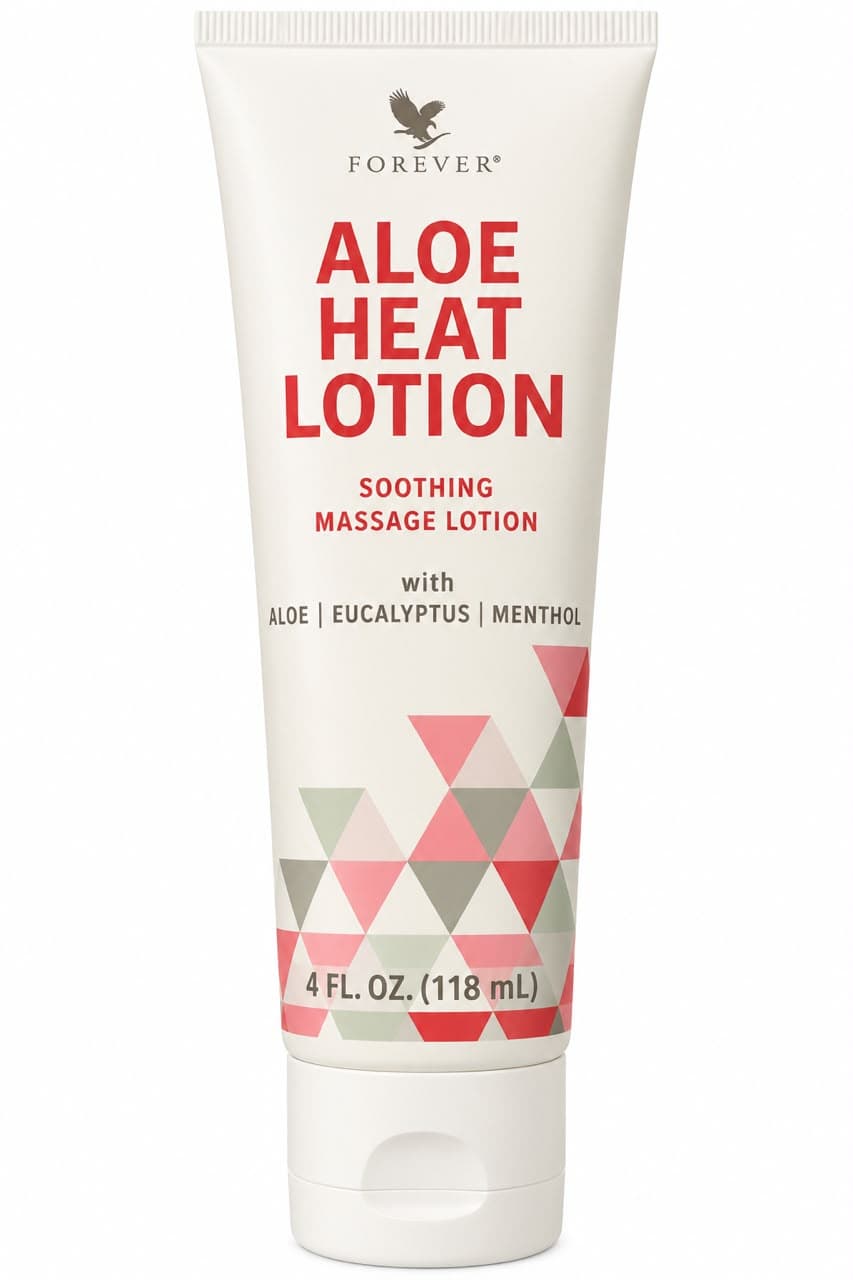 FOREVER ALOE HEAT LOTION — 118 ML