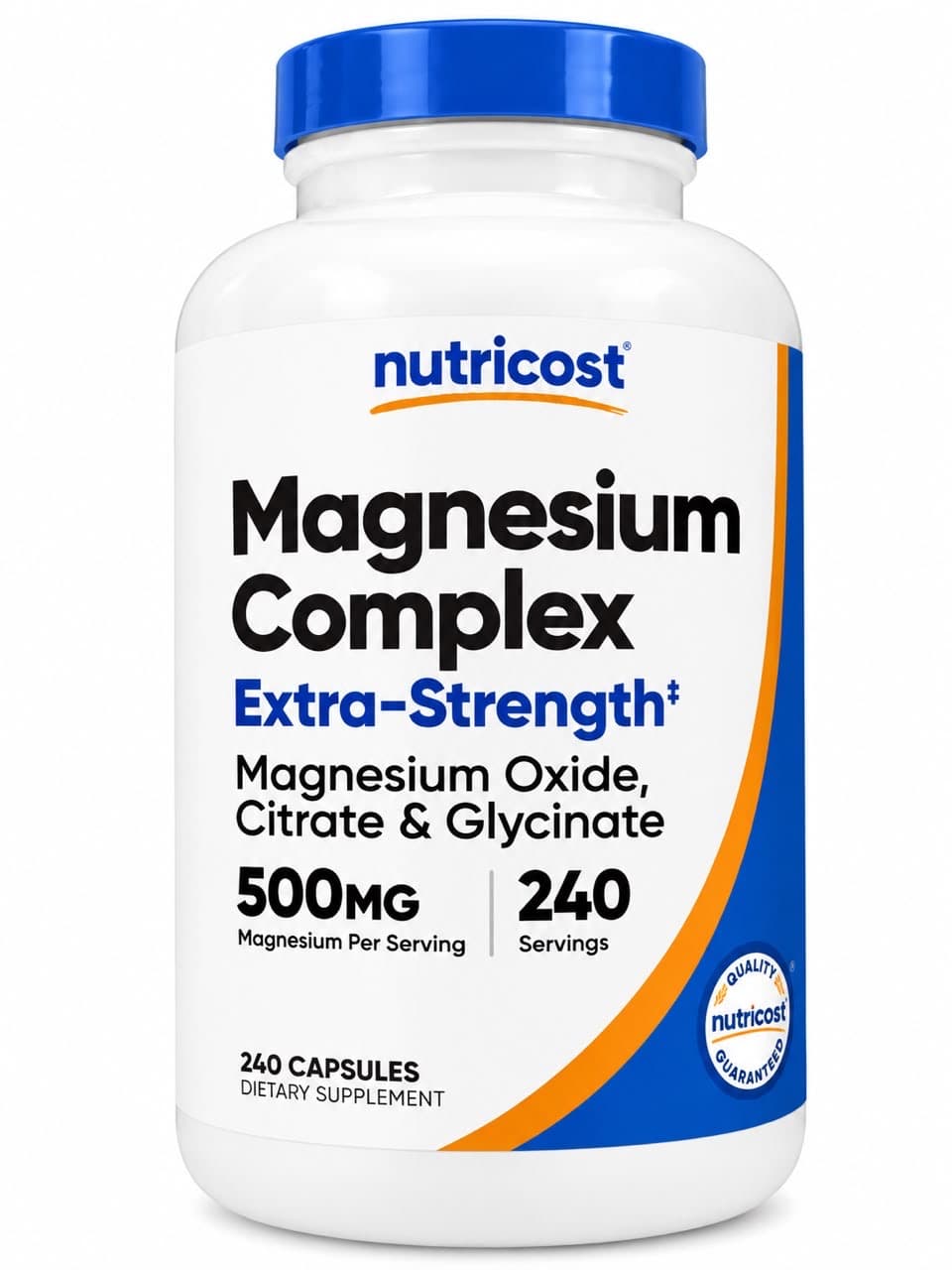 Nutricost Magnesium Complex Extra Strength 500mg – 240 Capsules