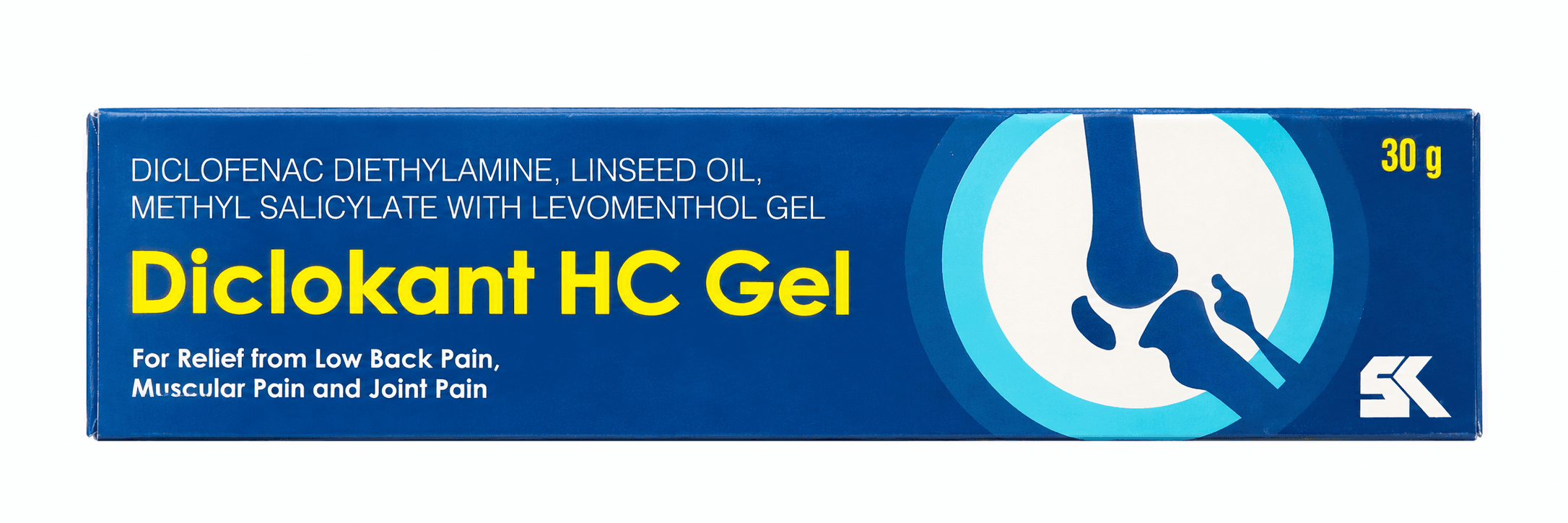 Diclokant HC Gel 30 g(Diclofenac diethylamine combination gel)