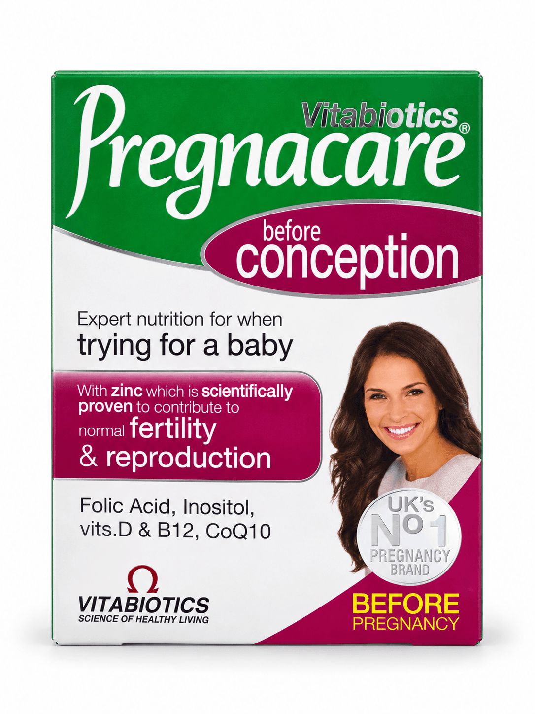 VITABIOTICS PREGNACARE BEFORE CONCEPTION