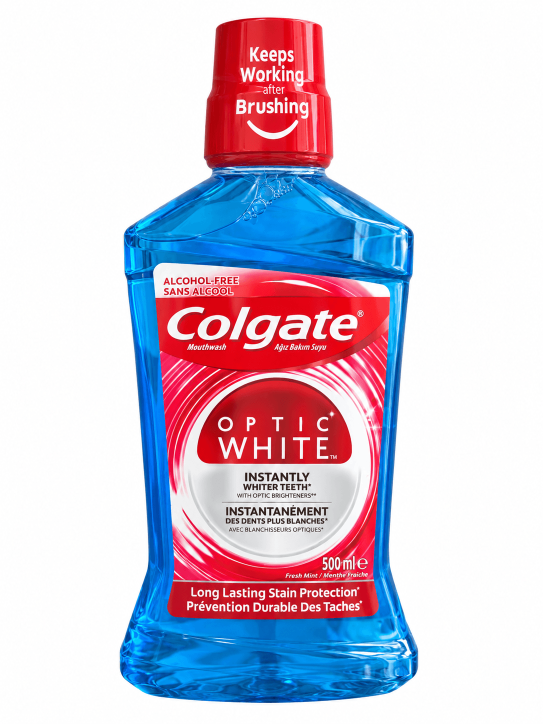 COLGATE OPTIC WHITE MOUTHWASH – 500 ML