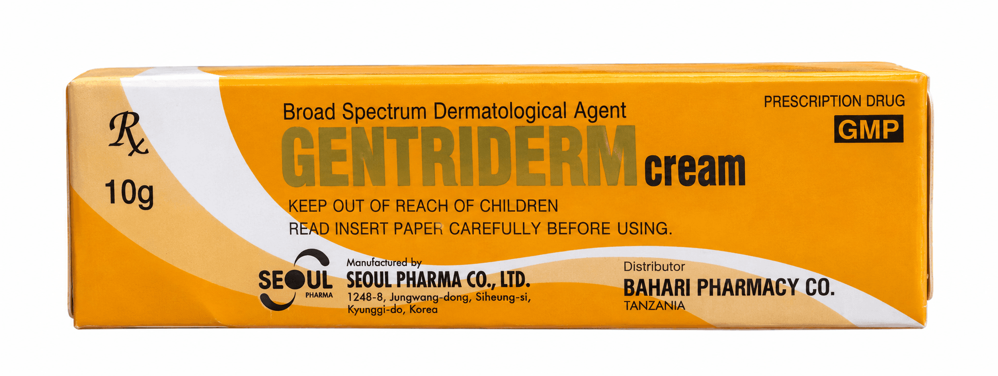 GENTRIDERM CREAM(BETAMETHASONE DIPROPIONATE+CLOTRIMAZOLE+GENTAMICIN SULFATE) 10G