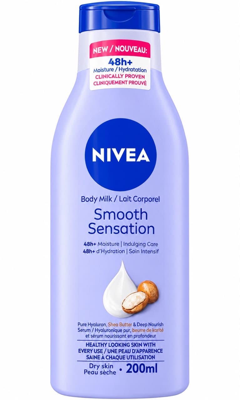 Nivea Smooth Sensation Body Milk – 200ml