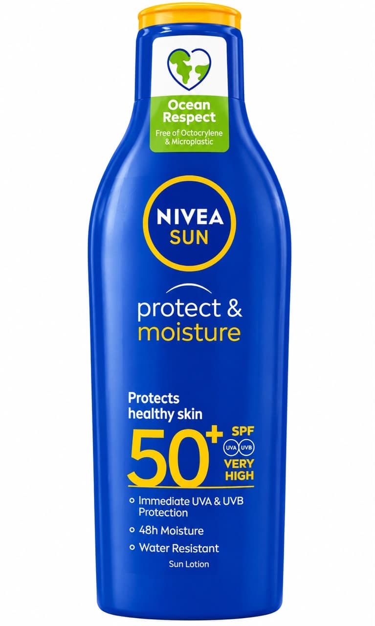 Nivea Sun Protect & Moisture SPF 50+ Sun Lotion