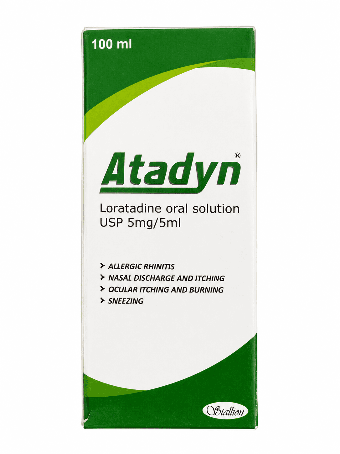 ATADYN LORATADINE ORAL SOLUTION 5MG/5ML-100ML