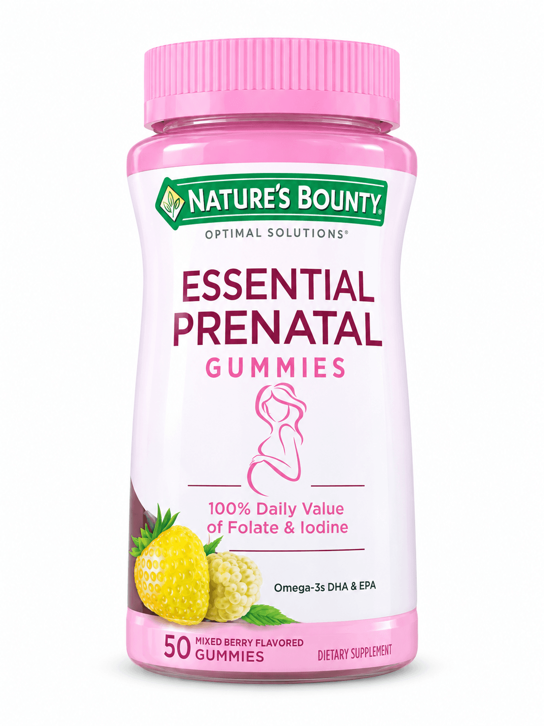 Nature’s Bounty Essential Prenatal Gummies — 50 Gummies