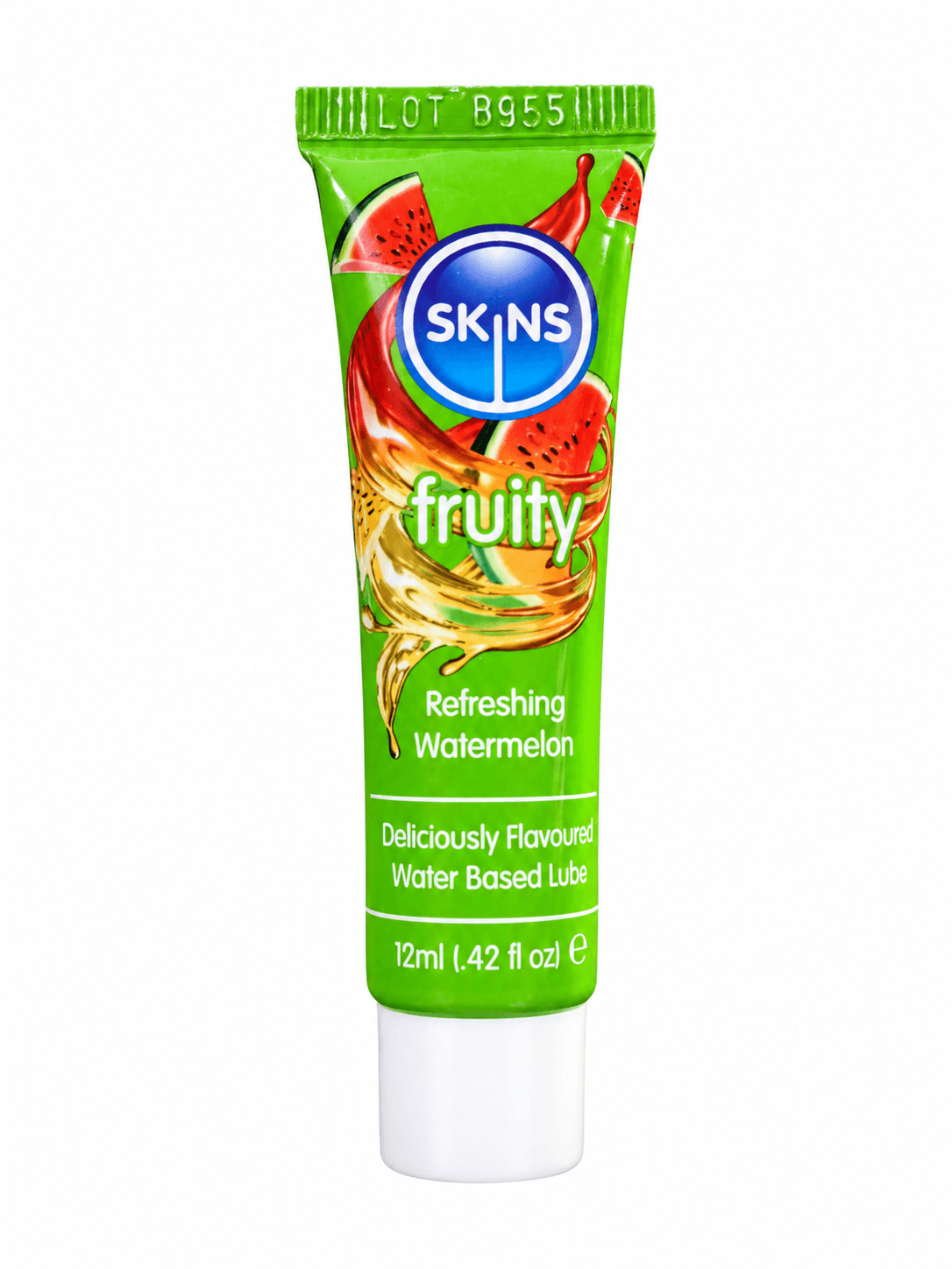 SKINS FRUITY REFRESHING WATERMELLON LUBRICANT-12ML