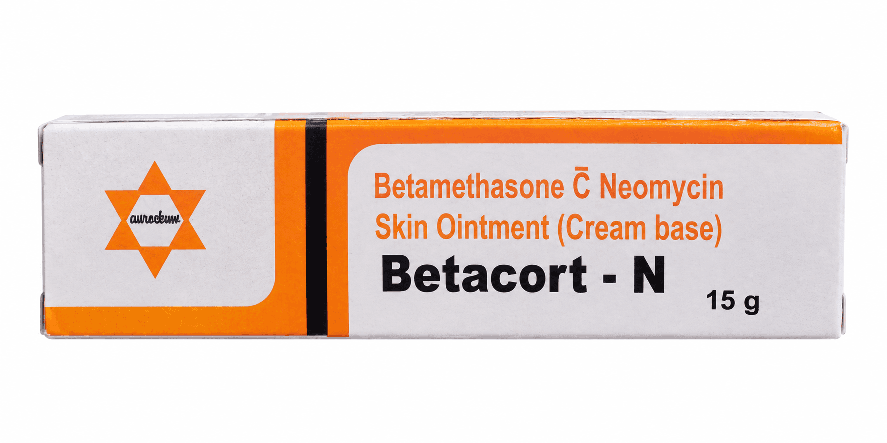 BETACORT-N-- SKIN OINTMENT 15G(BETAMETHASONE +NEOMYCIN)