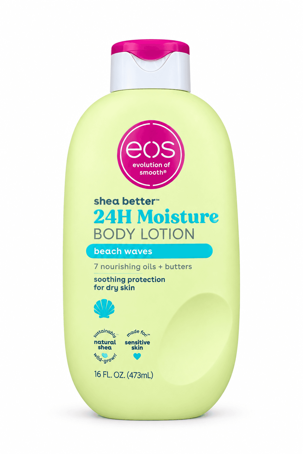 Eos 24H moisture body lotion beach waves
