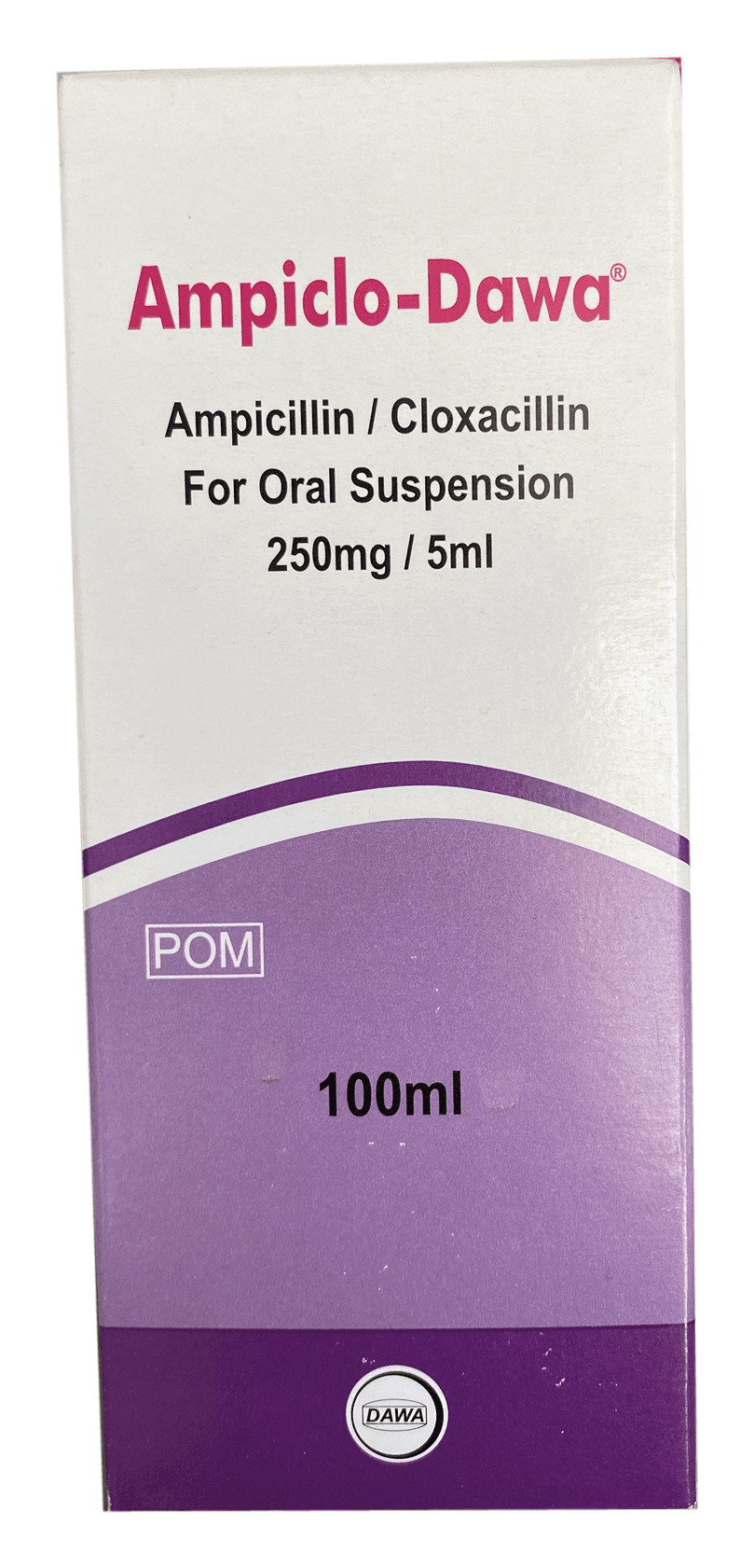 AMPICLO-DAWA 250MG/5ML ORAL SUSPENSION - 100ML