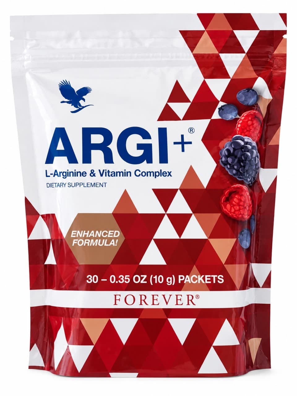 FOREVER ARGI+ L-ARGININE & VITAMIN COMPLEX — 30 × 10 G PACKETS