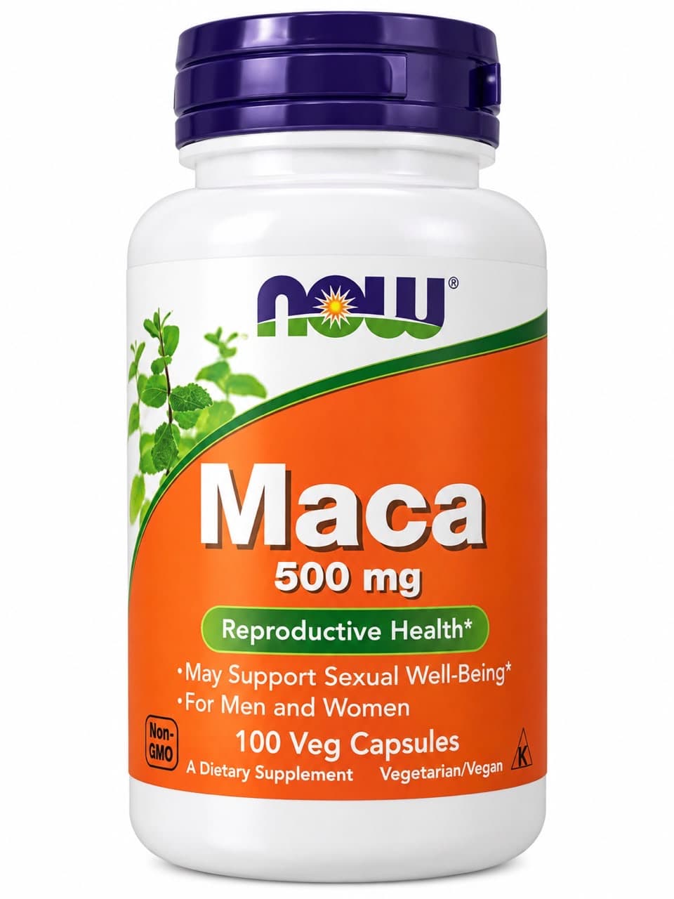 NOW Foods Maca 500mg – 100 Veg Capsules
