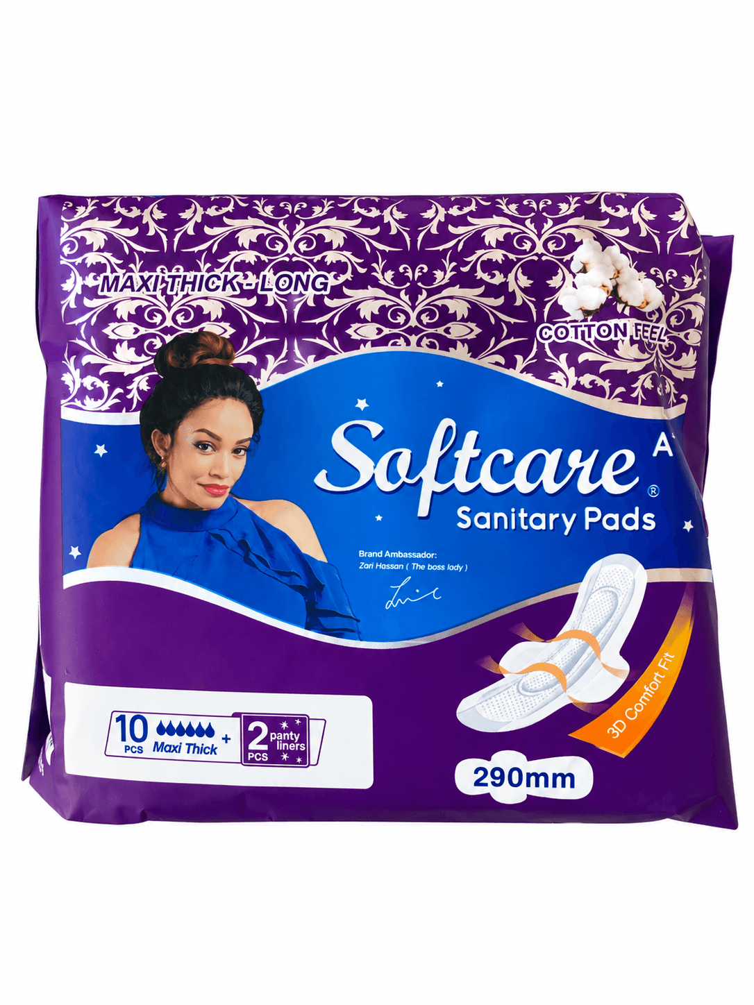 SOFTCARE A+MAXI THICK SANITARY PADS 290MM