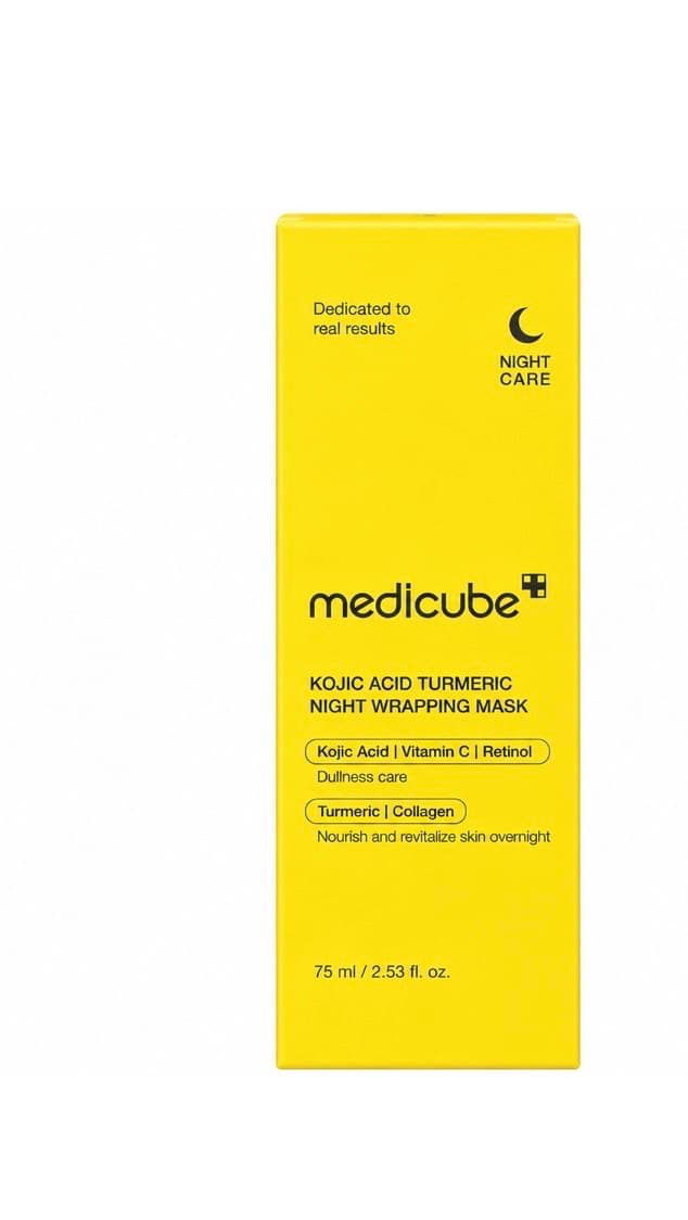 Medicube Kojic Acid Turmeric Night Wrapping Mask – 75ml