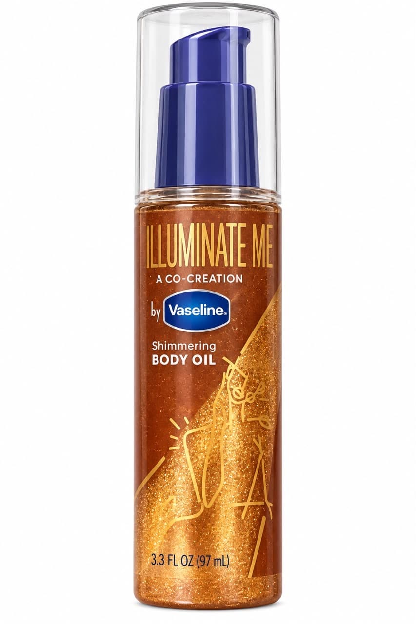 Vaseline Illuminate Me Shimmering Body Oil – 97ml