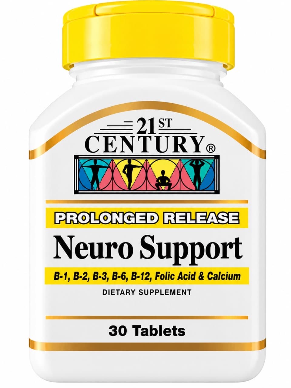 21ST CENTURY NEURO SUPPORT PROLONGED RELEASE — 30 TABLETS