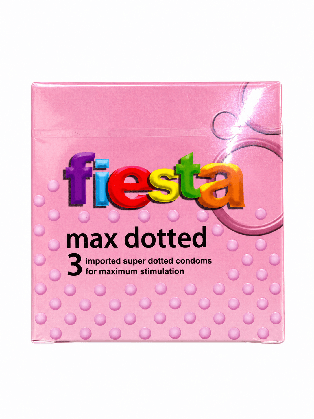 FIESTA MAX DOTTED -3CONDOMS