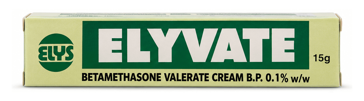 ELYVATE BETAMETHASONE VALERATE CREAM 15G
