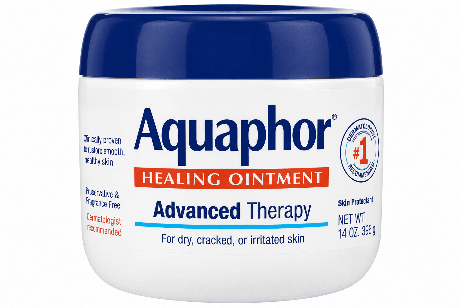 Aquaphor Healing Ointment Advanced Therapy – 396g (14 oz)