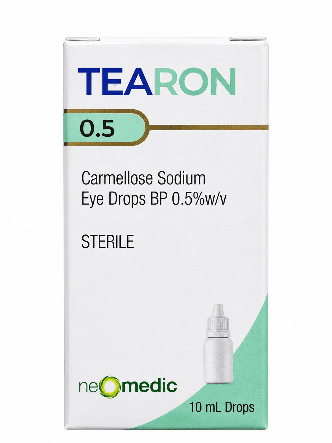 TEARON 0.5 EYE DROPS 10ML(CARMELLOSE SODIUM 0.5%)