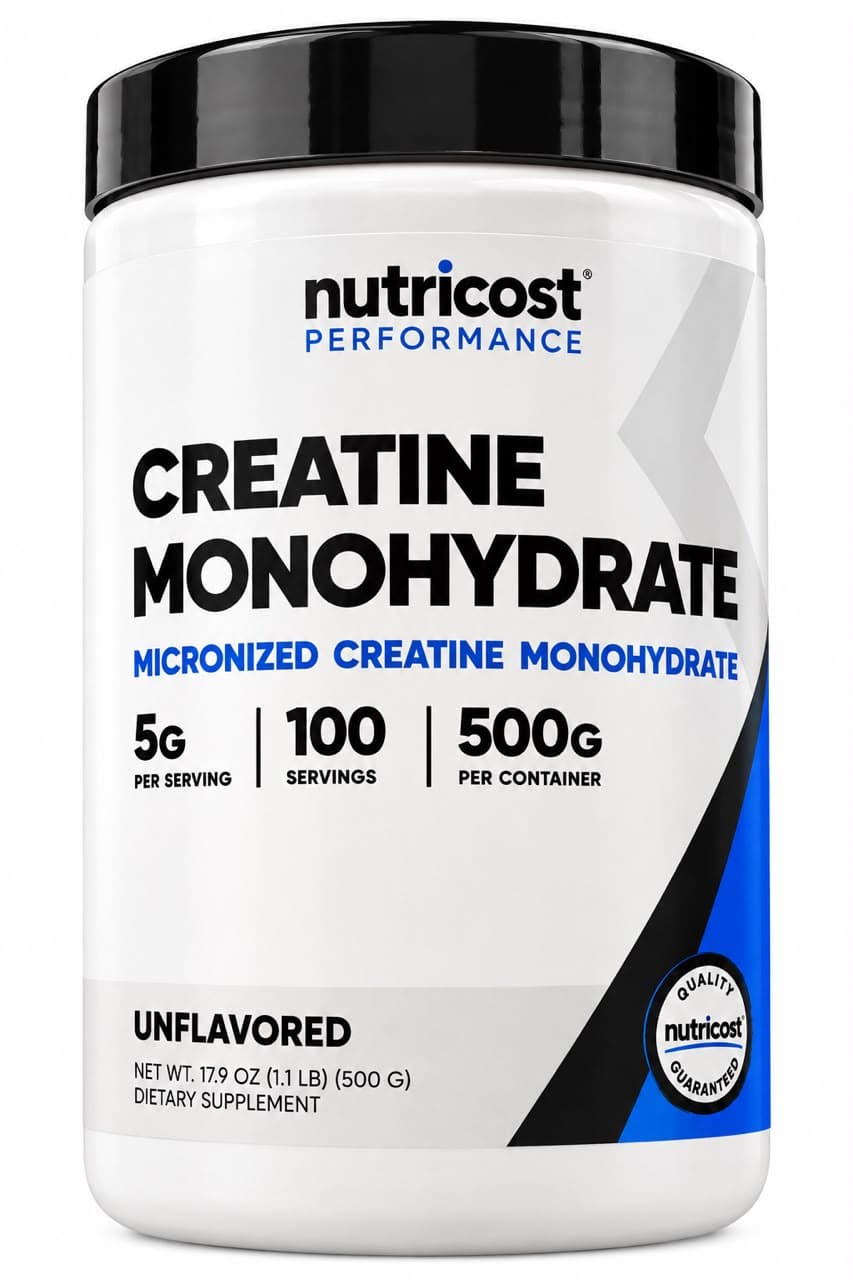Nutricost Performance Creatine Monohydrate Micronized Powder – 500g