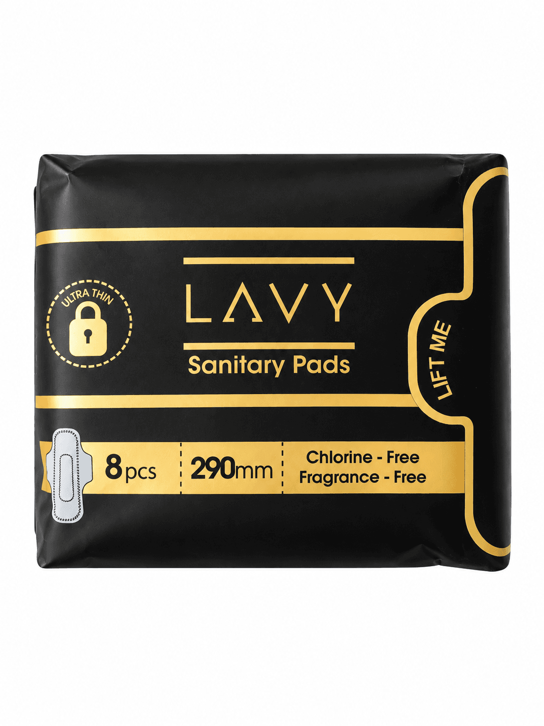 LAVY ULTRA THIN SANITARY PADS 290MM