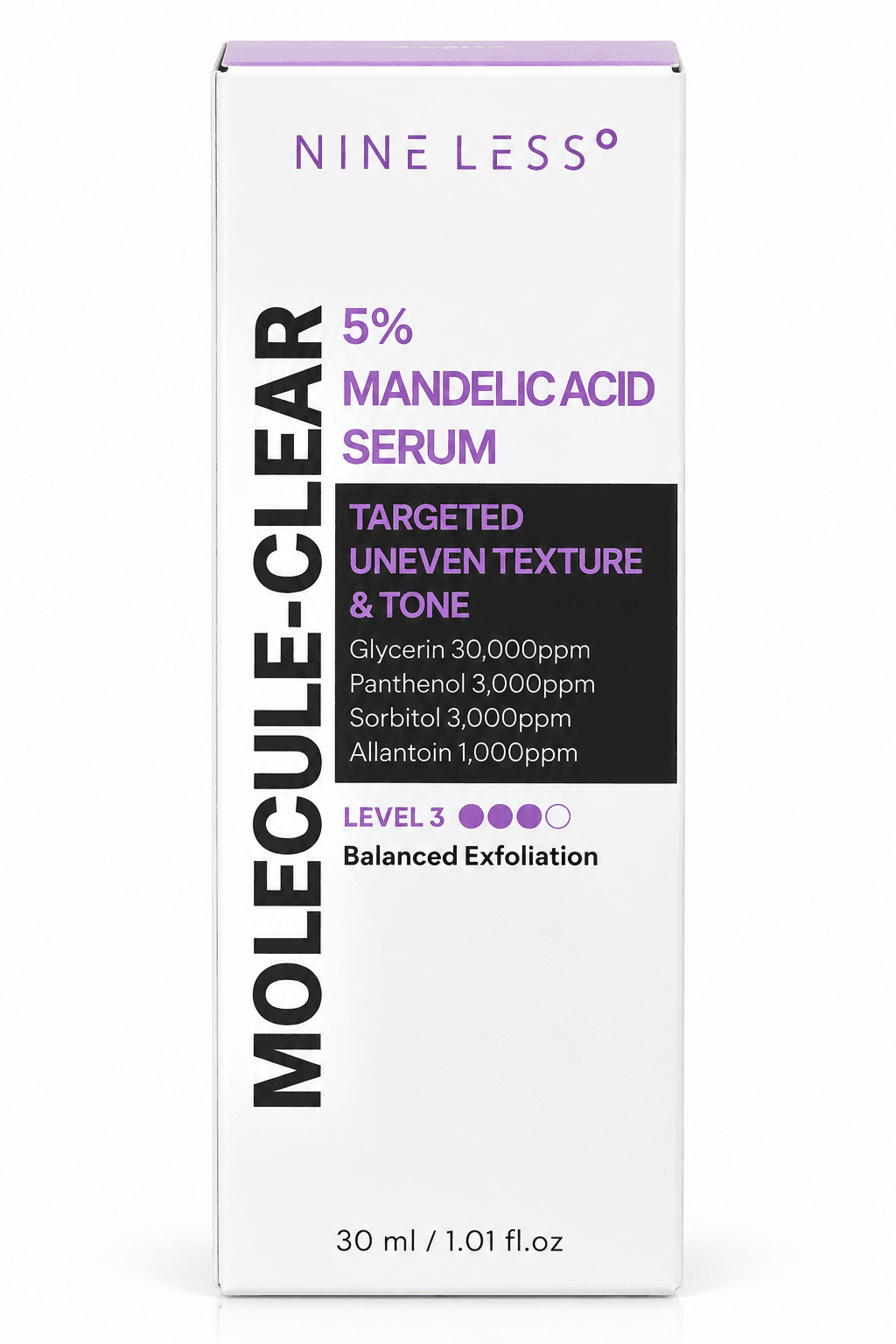 Nine Less Molecule-Clear 5% Mandelic Acid Serum (30 ml)