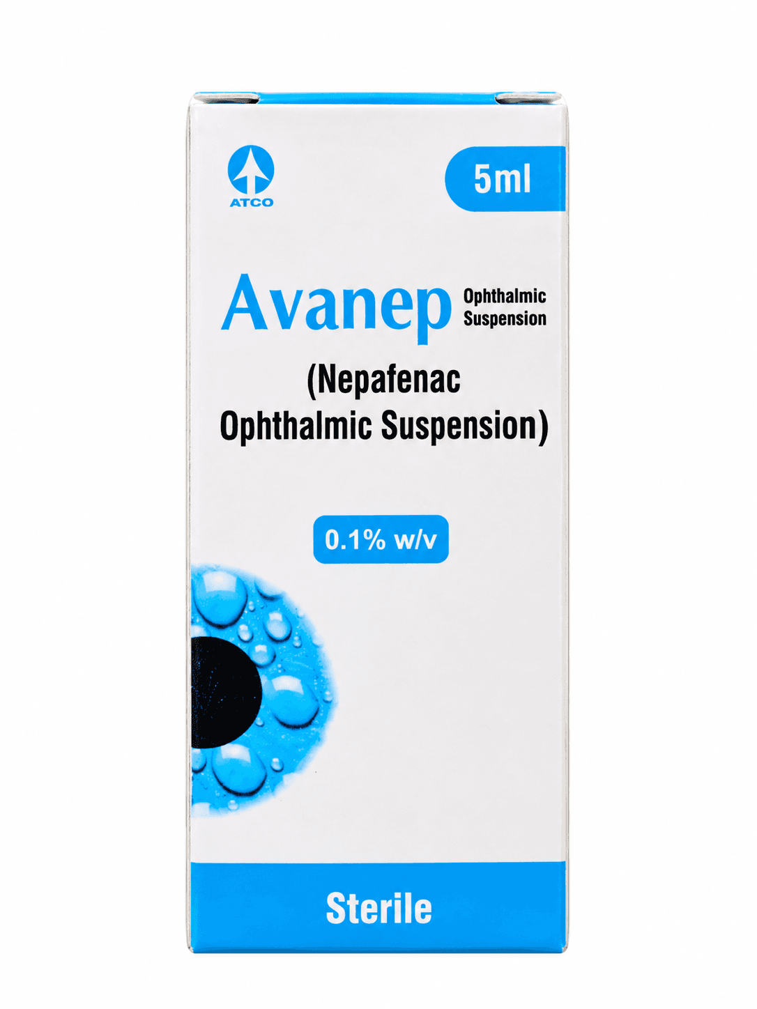 AVANEP NEPAFENAC OPTHALMIC SUSPENSION 0.1% 5ML