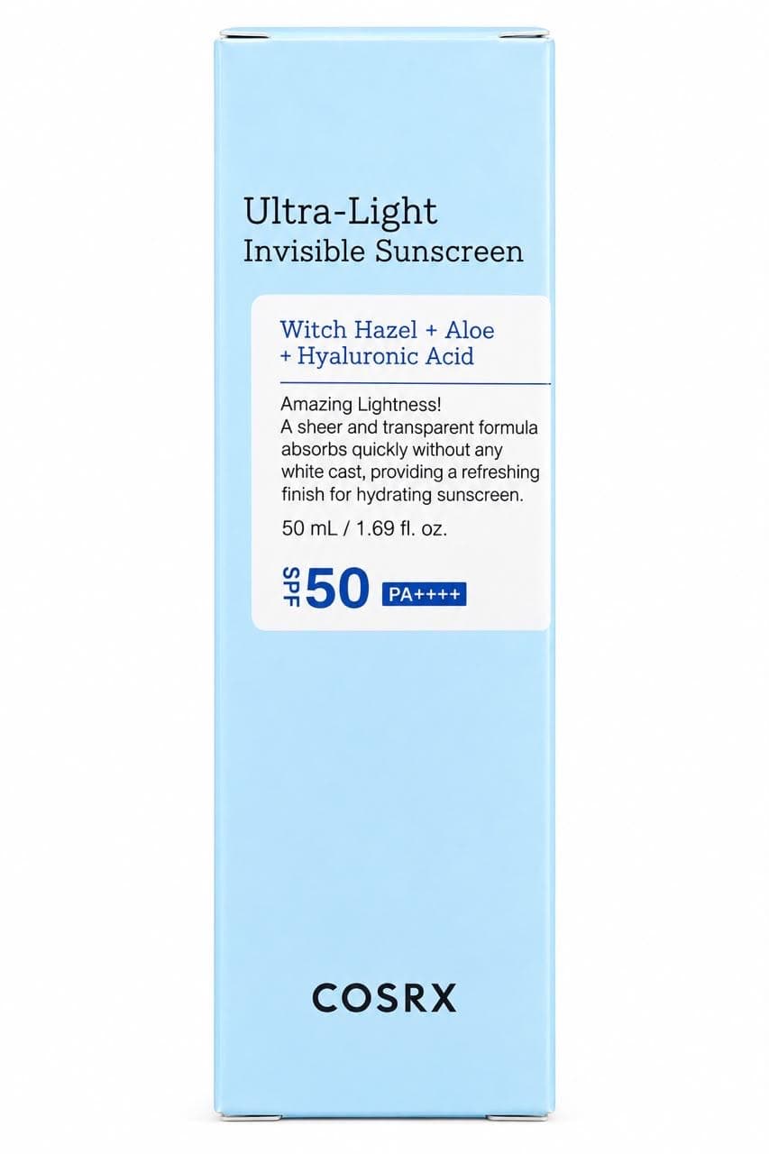 COSRX Ultra-Light Invisible Sunscreen SPF50 PA++++ – 50ml