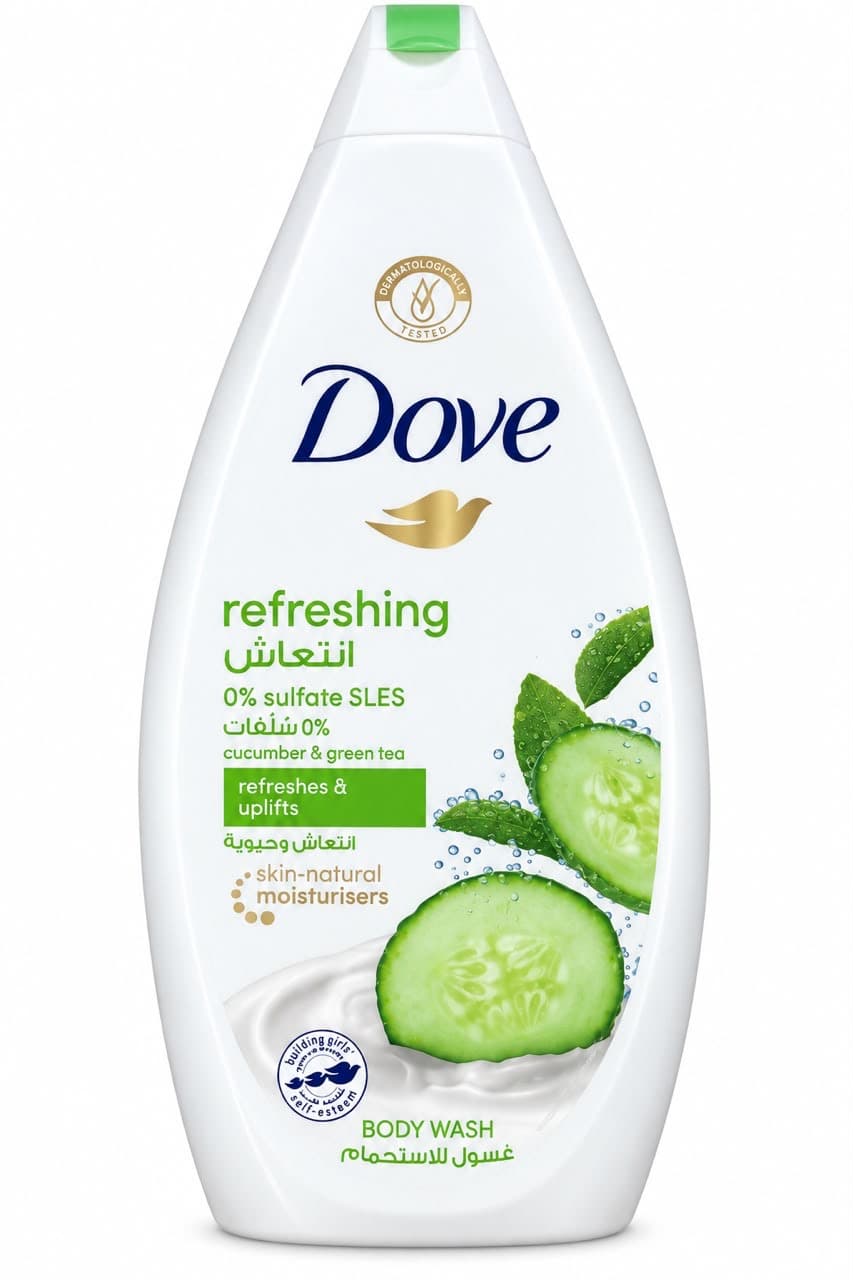 Dove Refreshing Cucumber & Green Tea Body Wash