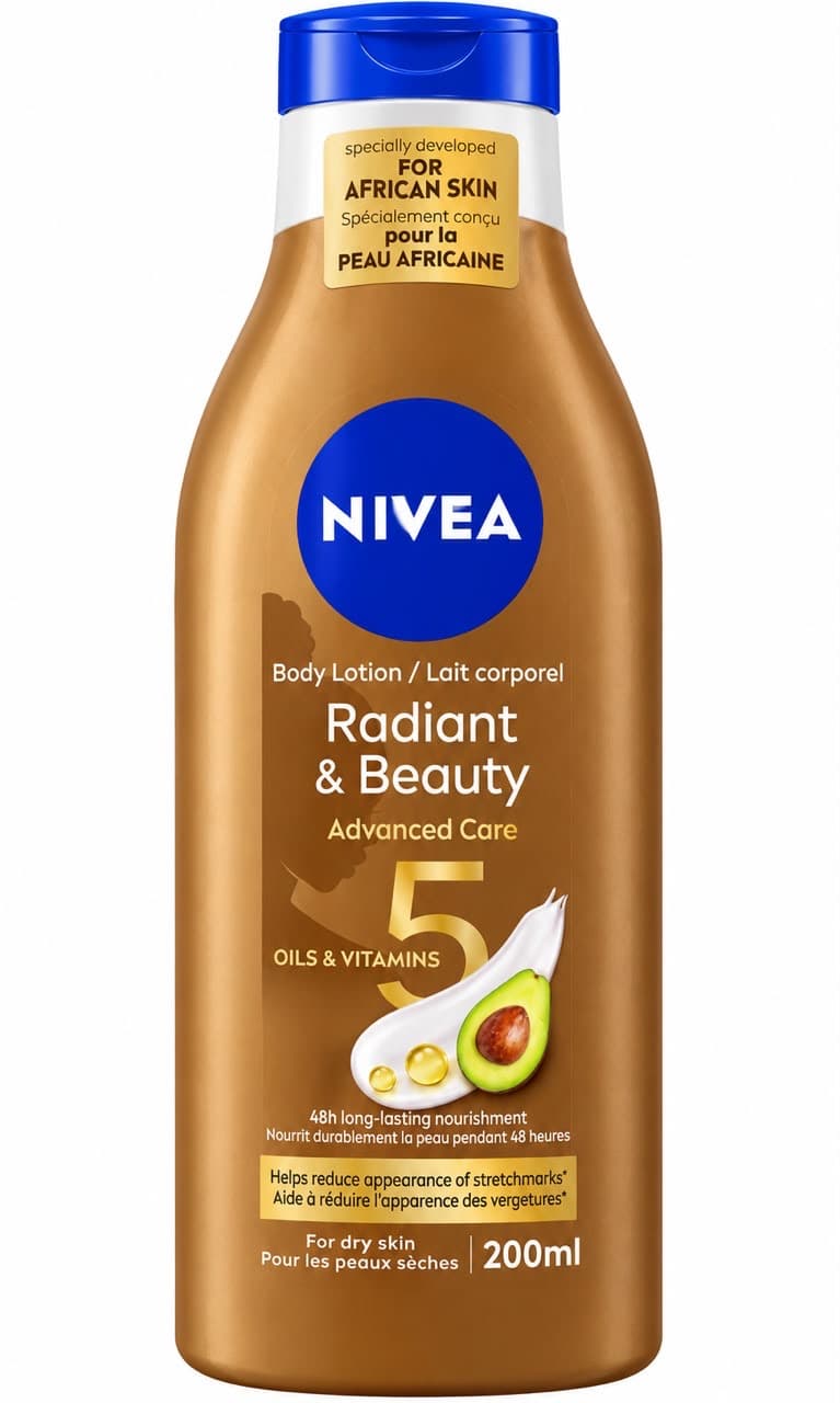 Nivea Radiant & Beauty Advanced Care Body Lotion – 200ml