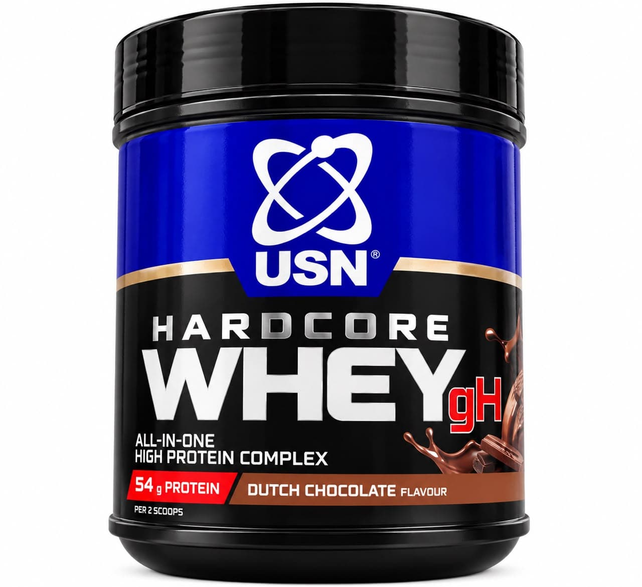 USN Hardcore Whey gH Dutch Chocolate Flavour