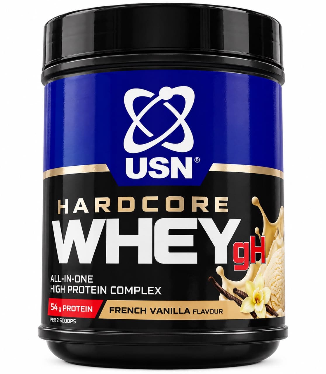 USN Hardcore Whey gH French Vanilla Flavour